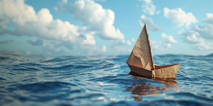 image Cardboard Boat Regatta