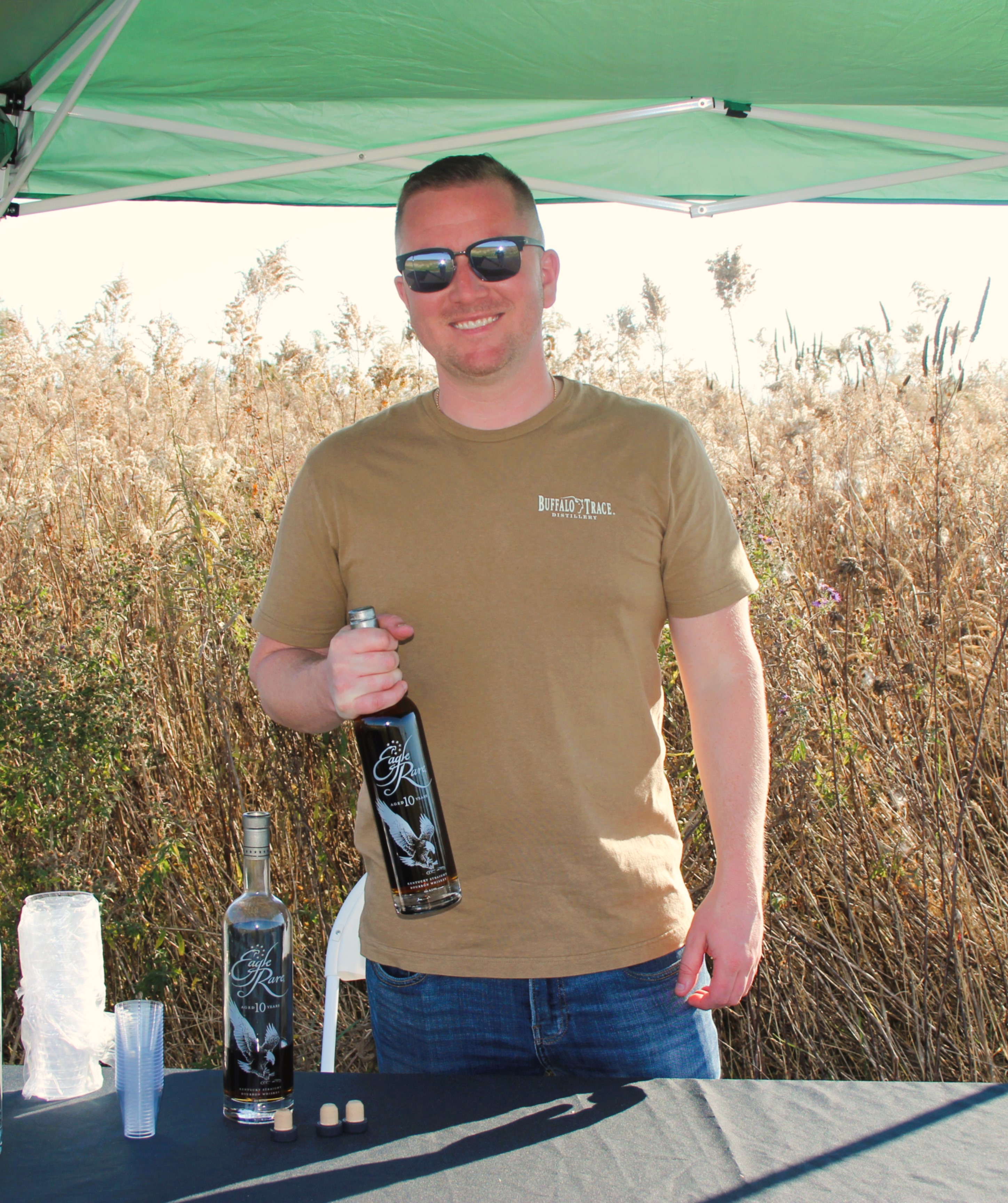 'Thanks' to our professional whiskey pourers!