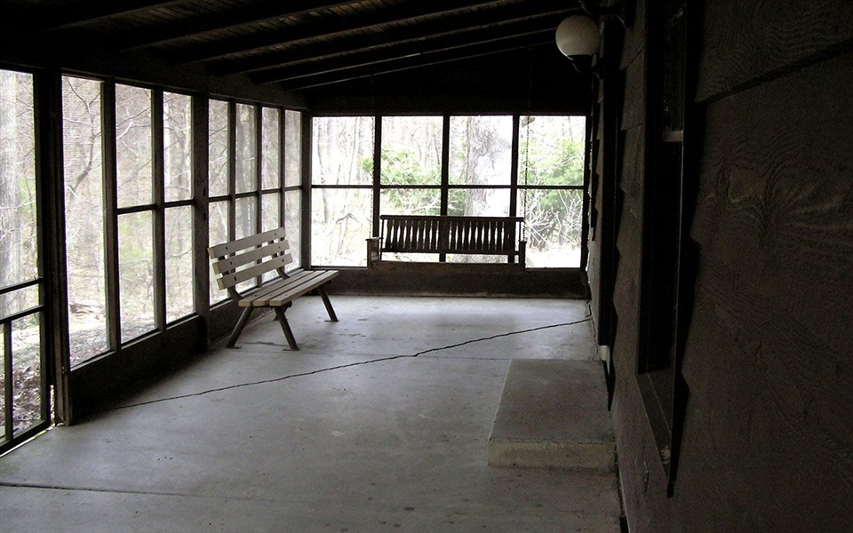 Riverview Retreat Center: Porch